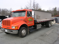 Auto Vehicle Collision Repair Towing Flatbed